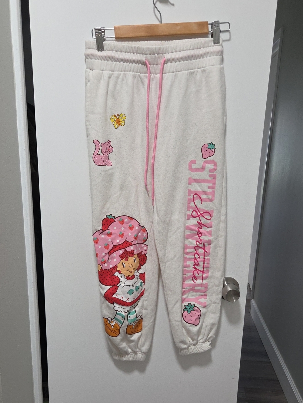 Strawberry Shortcake Drawstring Joggers